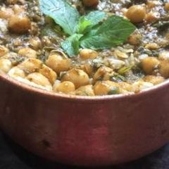 Spinach-Chana Biryani A picture of Spinach-Chana Biryani.