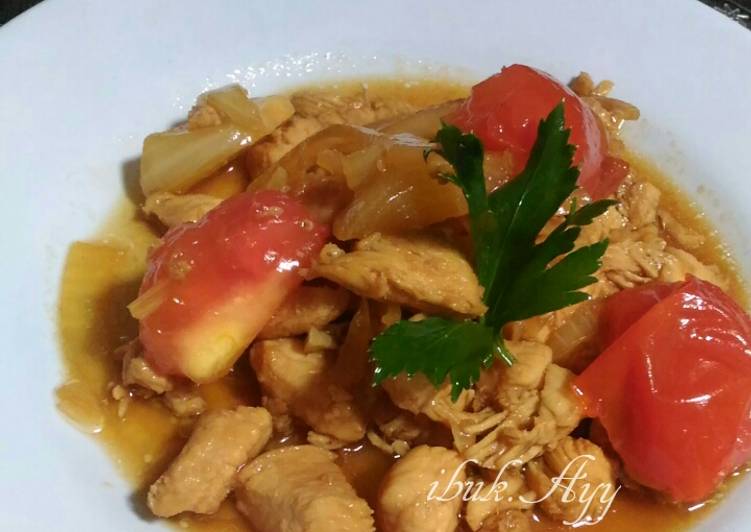 Ayam Saus Tiram Praktis