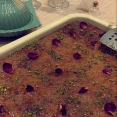بسبوسه بالحليب-レシピのメイン写真