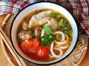 Hình ảnh của mì udon gà