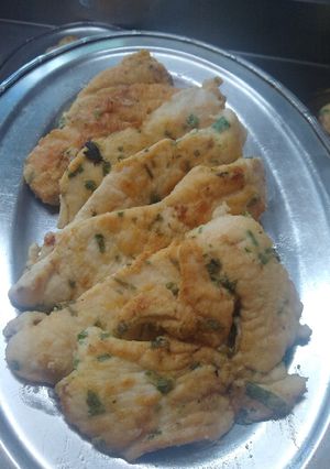 Una foto de Escalopes de pollo a la provenzal