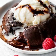 A picture of Choco lava cake.