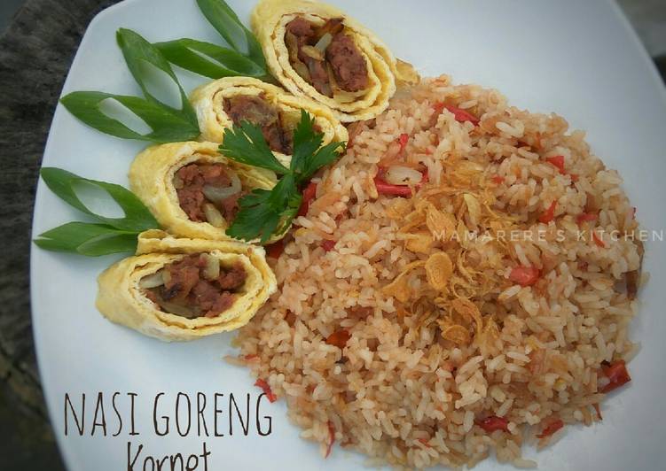 Resep: Makan di DimeNasi Goreng Kornet