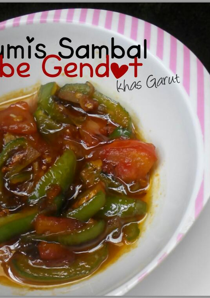 Foto resep Tumis sambal Cabe Gendot
