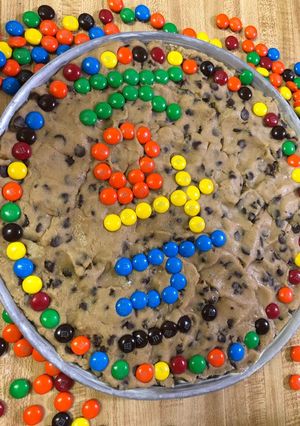 Una foto de Galleta de Chispas de Chocolate para cumpleaños