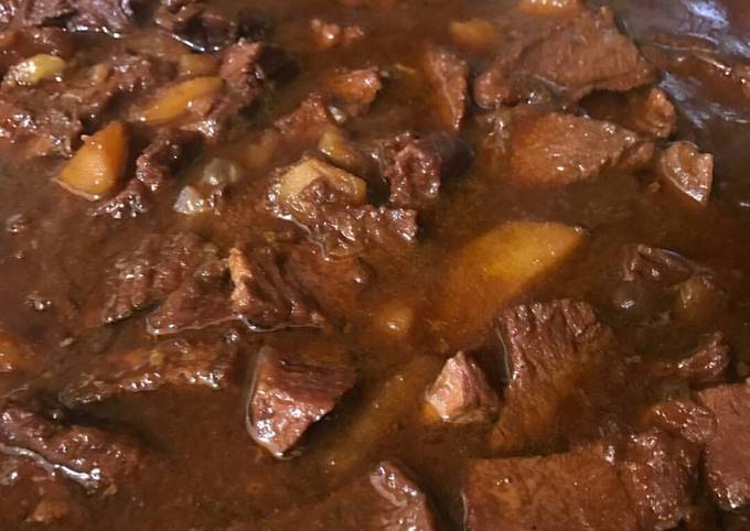 Semur daging non pedas, non minyak, non bubuk penyedap