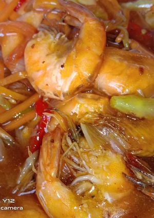 Foto resep Udang Asam Manis Pedas