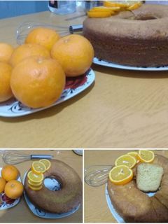 صورة لوصفة كيك بالليمون 🍊