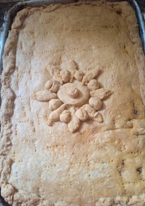 Una foto de Torta Gallega