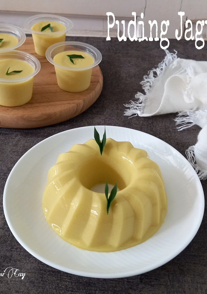 Foto resep Puding Jagung Santan