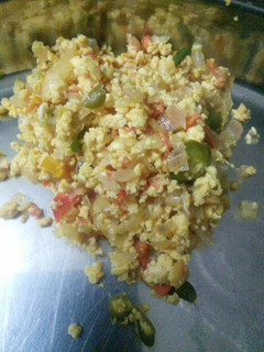 A picture of Egg bhurji.