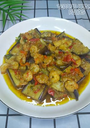 Foto resep Terong Udang Pedas