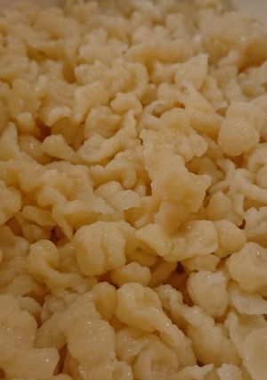 Nokedli (galuska) réteslisztből recept fotója