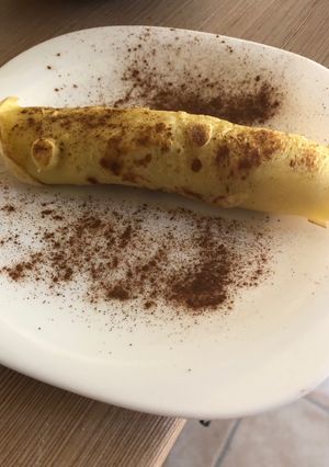 Túros fahéjas palacsinta recept fotója
