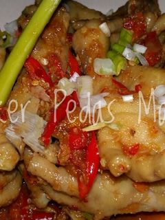 Foto resep Ceker Ayam Pedas Manis