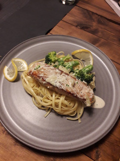 Foto resep Creamy salmon pasta