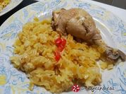 A picture of chicken main course