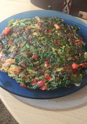 Una foto de Tortilla de espinaca