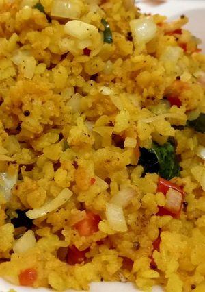 A picture of Poha❤️.