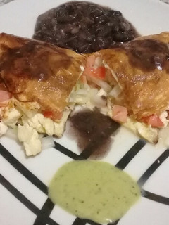 Una foto de Omelette relleno 🍳