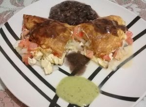 Una foto de Omelette relleno 🍳