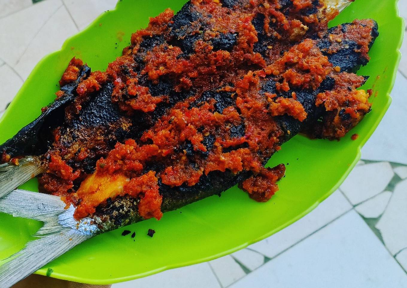 Ikan bakar rica rica