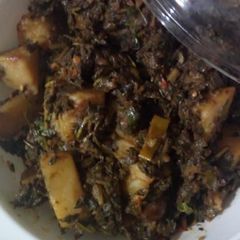 A picture of Aloo methi Ki sabzi.