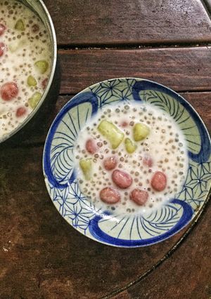Hình của món Chè khoai lang dẻo.