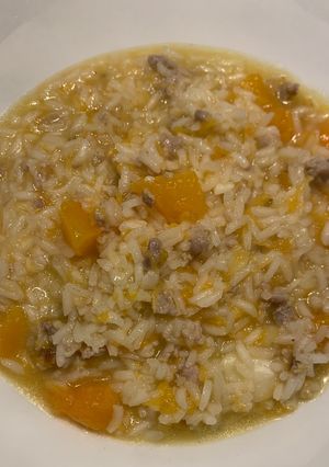 Foto di Risotto zucca e salsiccia