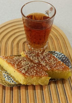 عکسی از دستور کیک باقلوا