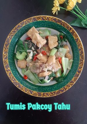 Foto resep Tumis Pakcoy Tahu