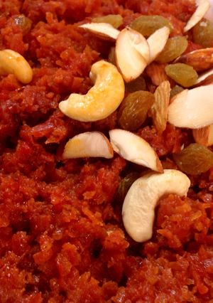 A picture of Carrot halwa.