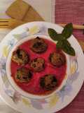 Polpette di melanzane al forno con sugo di datterini