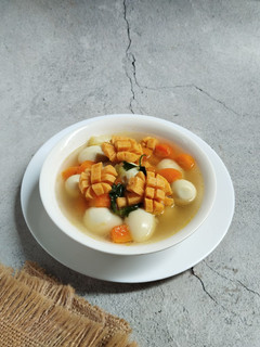 Foto resep Sup sosis telur puyuh