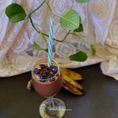 Chocolate Banana Smoothie A picture of Chocolate Banana Smoothie.