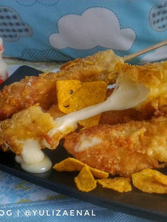 Foto resep Mozarella Corn Dog With Tortilla Chips Snack