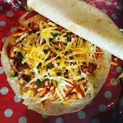 A picture of Chicken Quesidillas.
