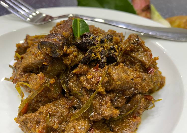 Simple Way to Prepare Super Quick Homemade Beef Rendang