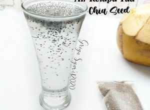 Foto resep Air Kelapa Tua Chia Seed