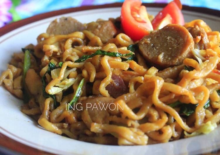 Resep Bakmie (bakso mi) simple Anti Gagal