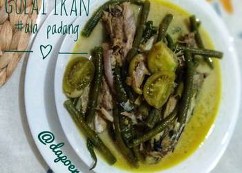 Resep Terbaik 141. GULAI IKAN #ala RM Padang Enak Bergizi