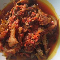 A picture of Palm oil stew.
