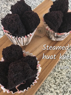 Foto resep Steamed Huat Kueh with milo