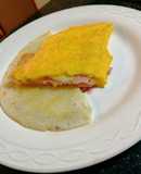 Omelette con queso y jamón 🌟💥
