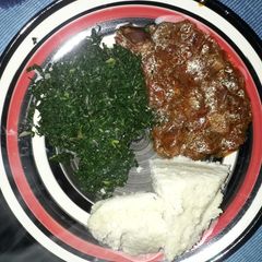 A picture of Whole dinner plate.