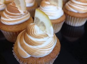 Una foto de Cupcakes Pie de Limón