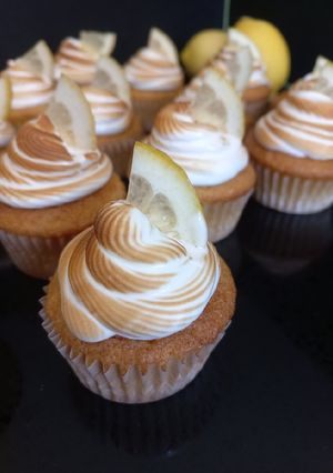 Una foto de Cupcakes Pie de Limón