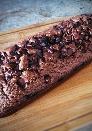 Una foto de Budín de chocolate
