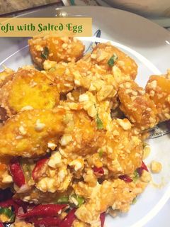 Foto resep Tahu Saos Telur Asin