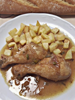 Una foto de Pollo a la cerveza